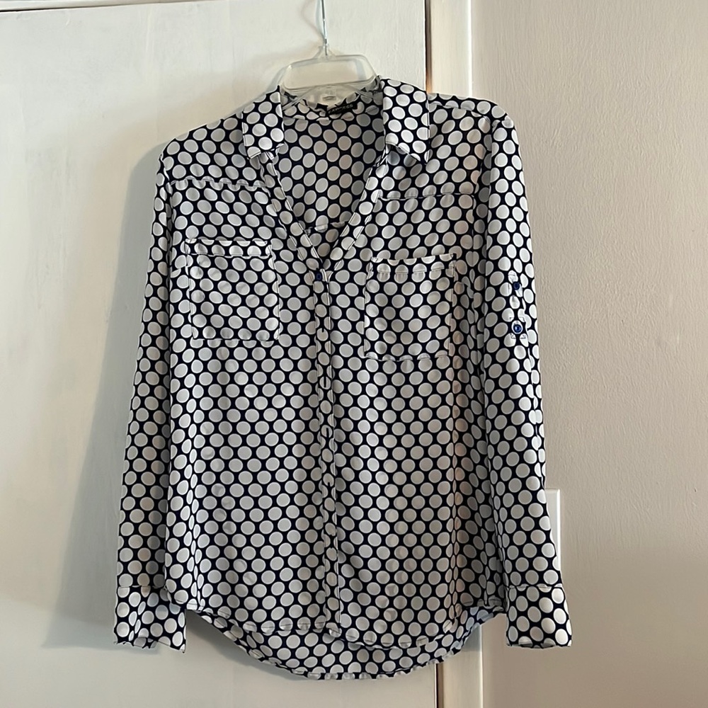 Women’s Express button blouse, medium